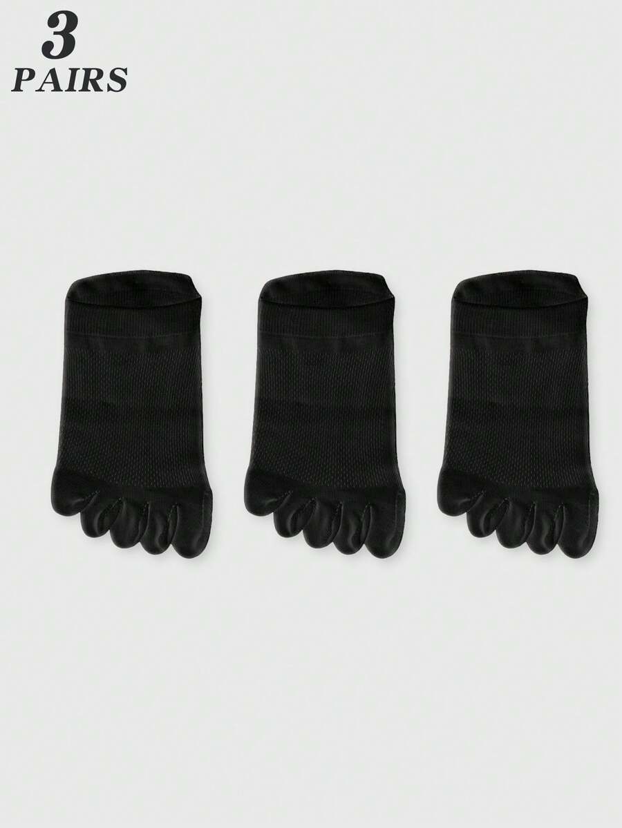 3 Pairs White Mesh Toe Socks F - مراجعة Ankle Sock Low Cut وسعره