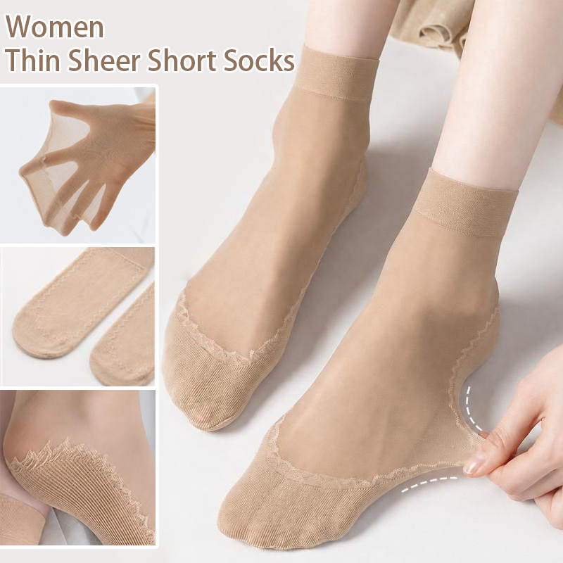 10Pairs Ultra-Sheer Invisible  - مراجعة Invisibility Sock Loafer وسعره