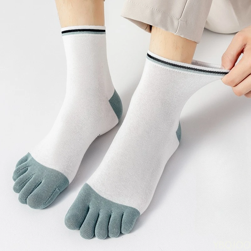 5 Pairs of Spring and Autumn F - مراجعة Toe Sock Split وسعره