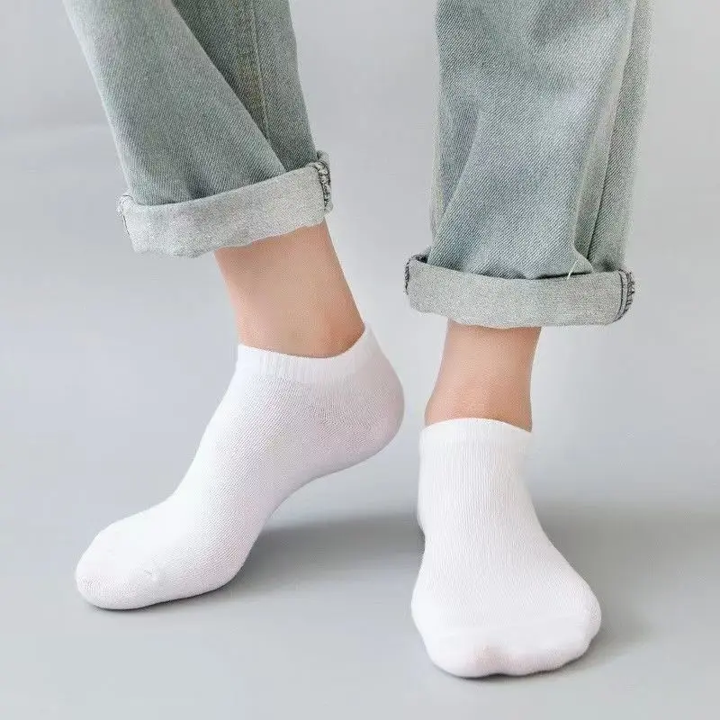5 Pairs Unisex Casual Plain Co - مراجعة Ankle Sock Low Cut وسعره
