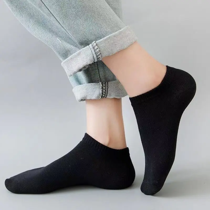 5 Pairs Unisex Casual Plain Co - مراجعة Ankle Sock Low Cut وسعره