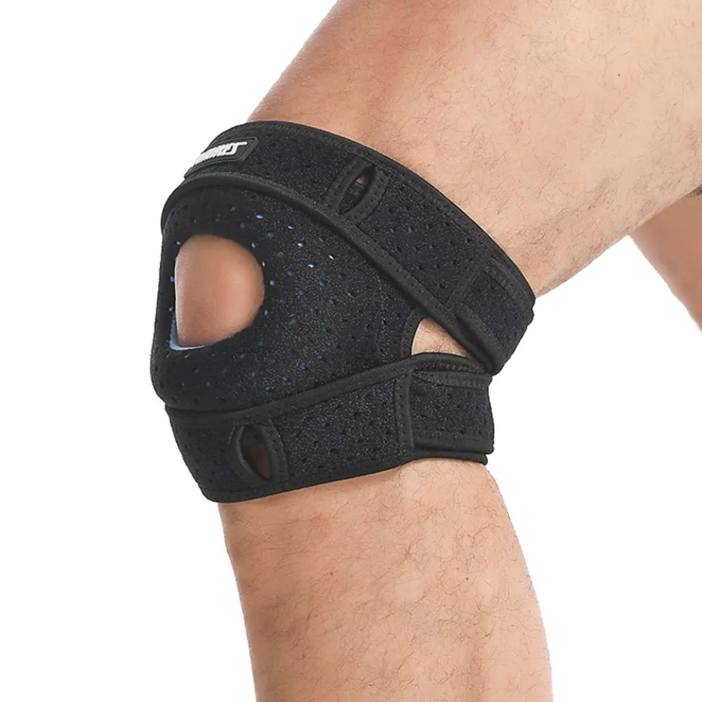 New 1PCS Patella Knee Brace Co - مراجعة Compression Sleeve Calf وسعره