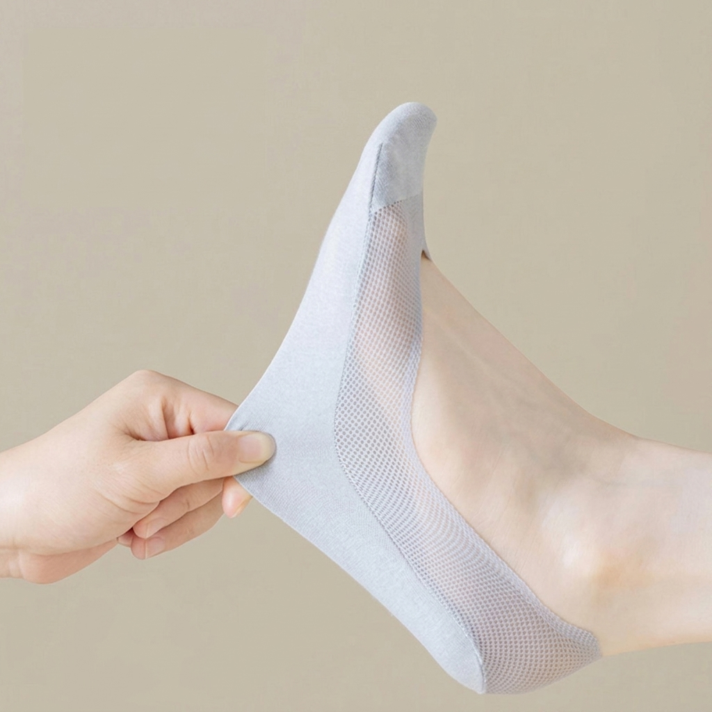 3Pairs,Women Invisible No Show - مراجعة Invisibility Sock Loafer وسعره