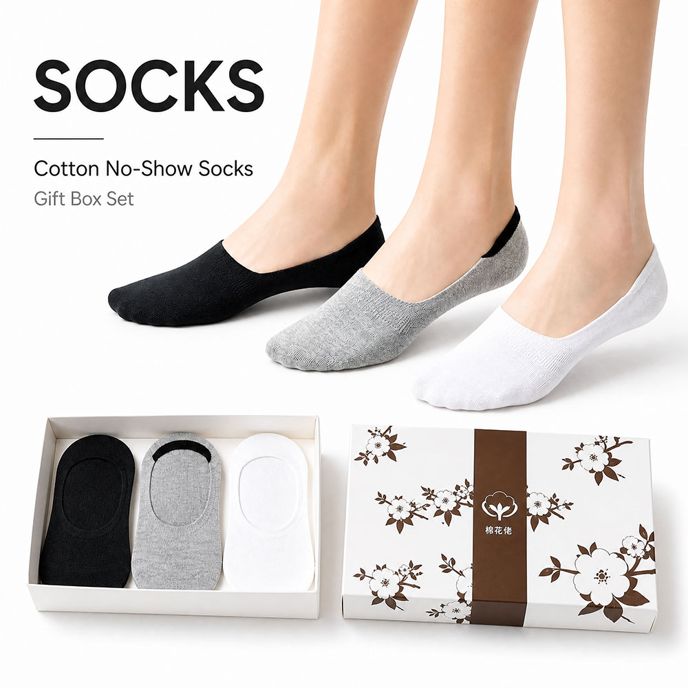 6 Pairs Unisex Cotton No Show  - مراجعة Invisibility Sock Loafer وسعره
