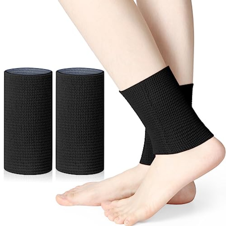 2 Pcs Ankle Gel Sleeves Padded - مراجعة Ankle Brace Sock وسعره