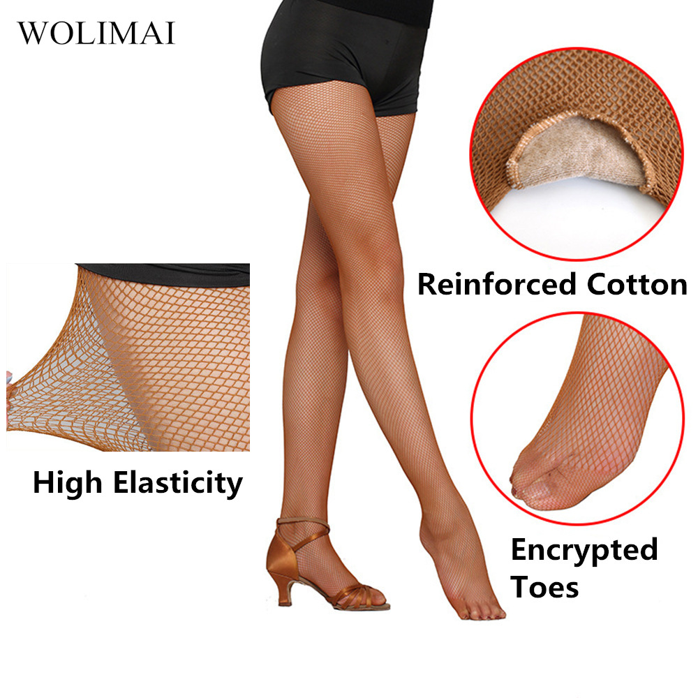 Professional Latin Dance Fishn - مراجعة Fishnet Stocking Women وسعره