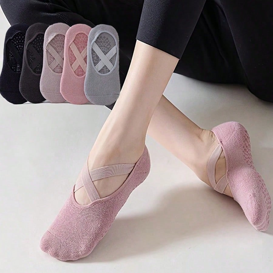 Aesthetic Ballet-Inspired Non  - مراجعة Grip Sock Yoga وسعره