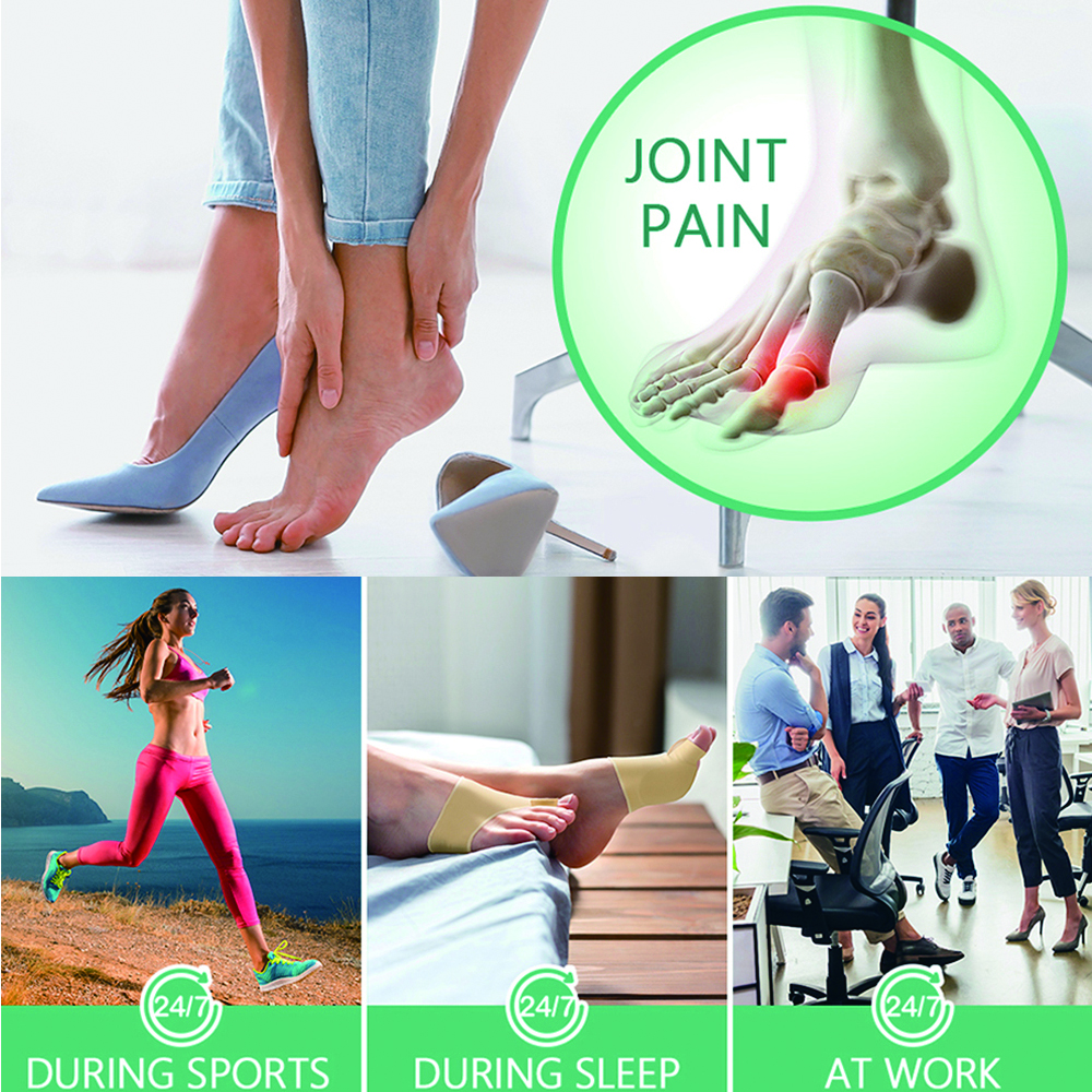 Toe Separator Hallux Valgus Bu - مراجعة Ankle Brace Sock وسعره