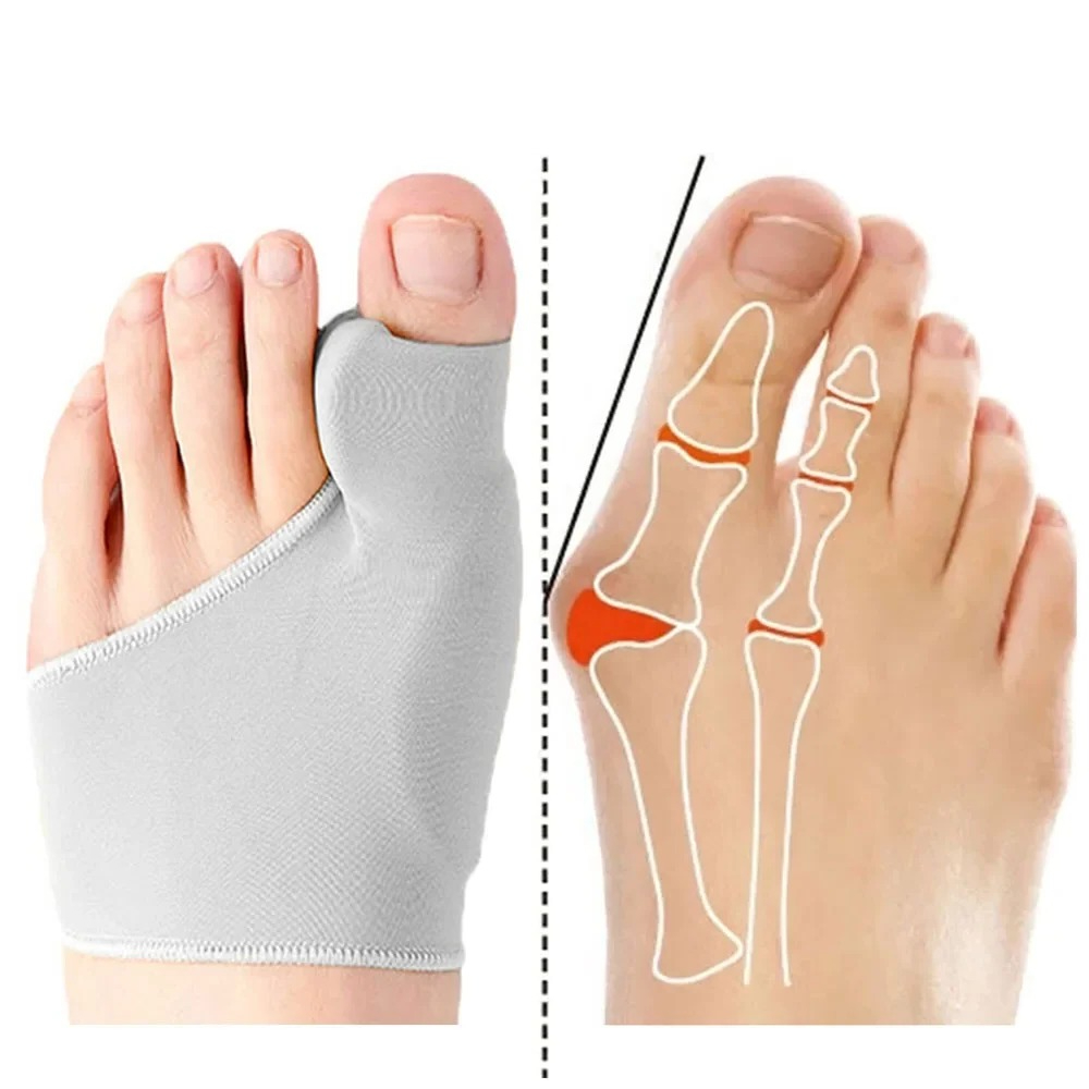1/2Pair Toe Separator Hallux V - مراجعة Ankle Brace Sock وسعره