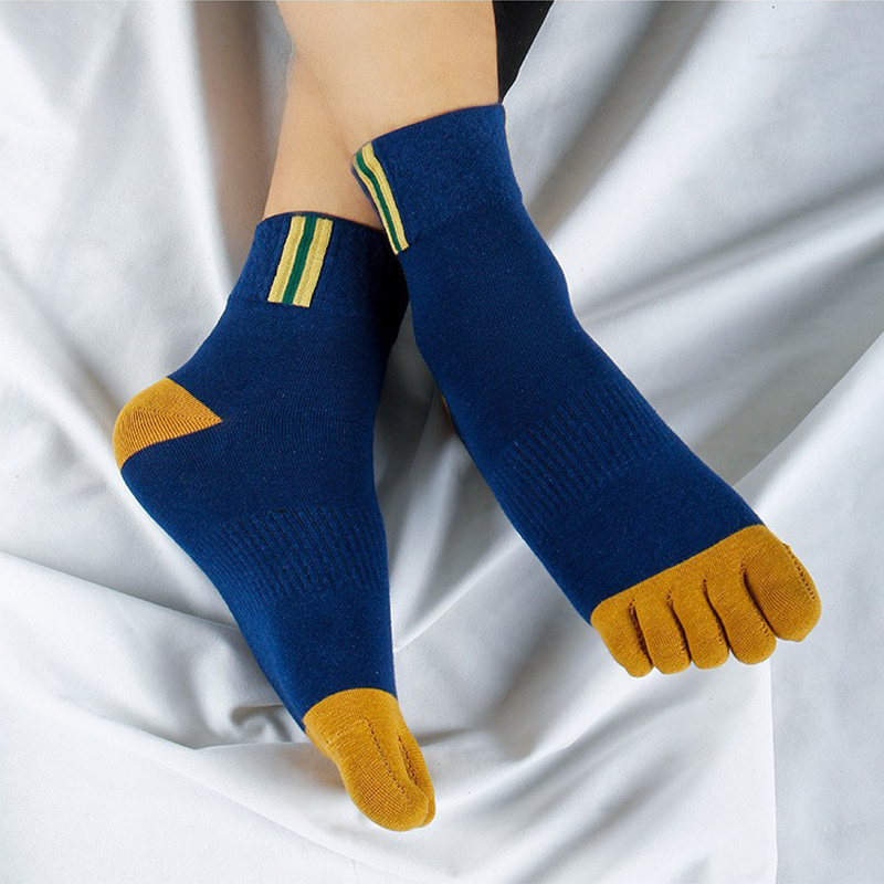 5 Pair Men's Casual Five-Toe C - مراجعة Toe Sock Split وسعره