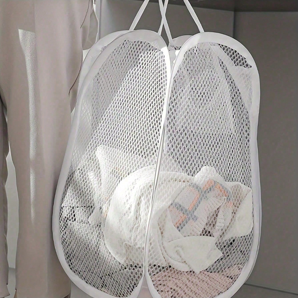 Collapsible Pop-up Mesh Laundr - مراجعة Sock Organizer Tray وسعره