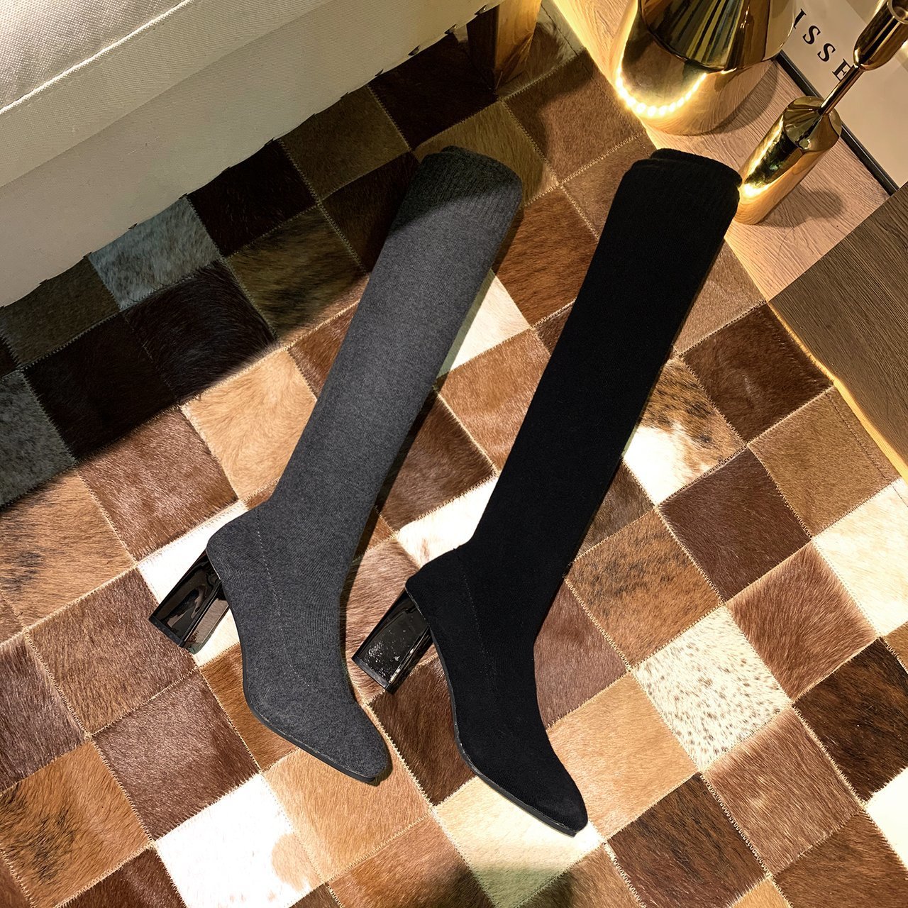 Socks Shoes Women 2026 New Soc - مراجعة Knee High Sock Women وسعره