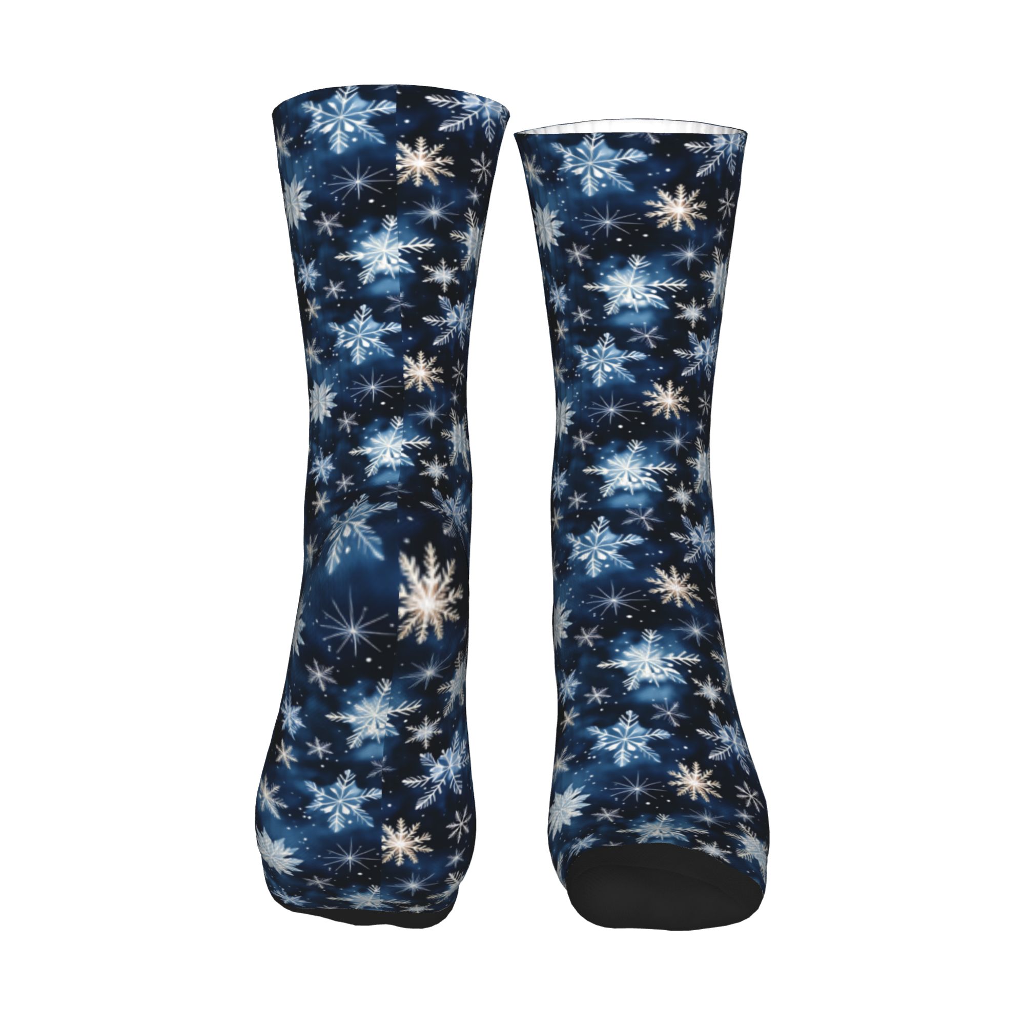Navy Blue Snowflake Pattern Me - مراجعة Dress Sock Men وسعره