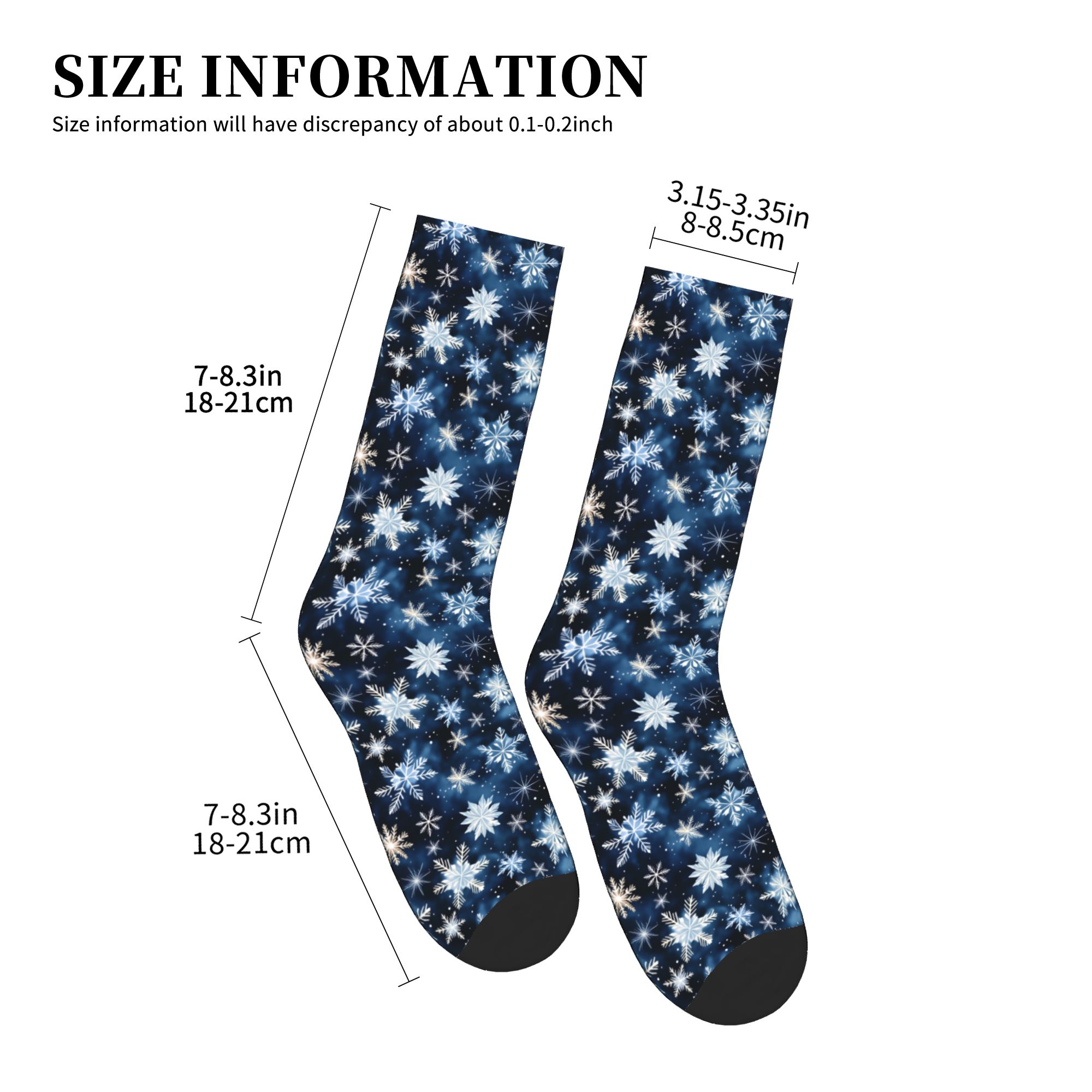 Navy Blue Snowflake Pattern Me - مراجعة Dress Sock Men وسعره