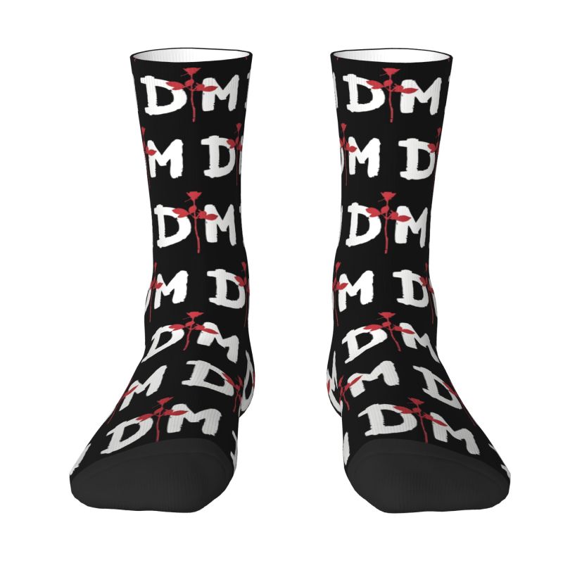 Custom Depeche Mode Mens Crew  - مراجعة Dress Sock Men وسعره
