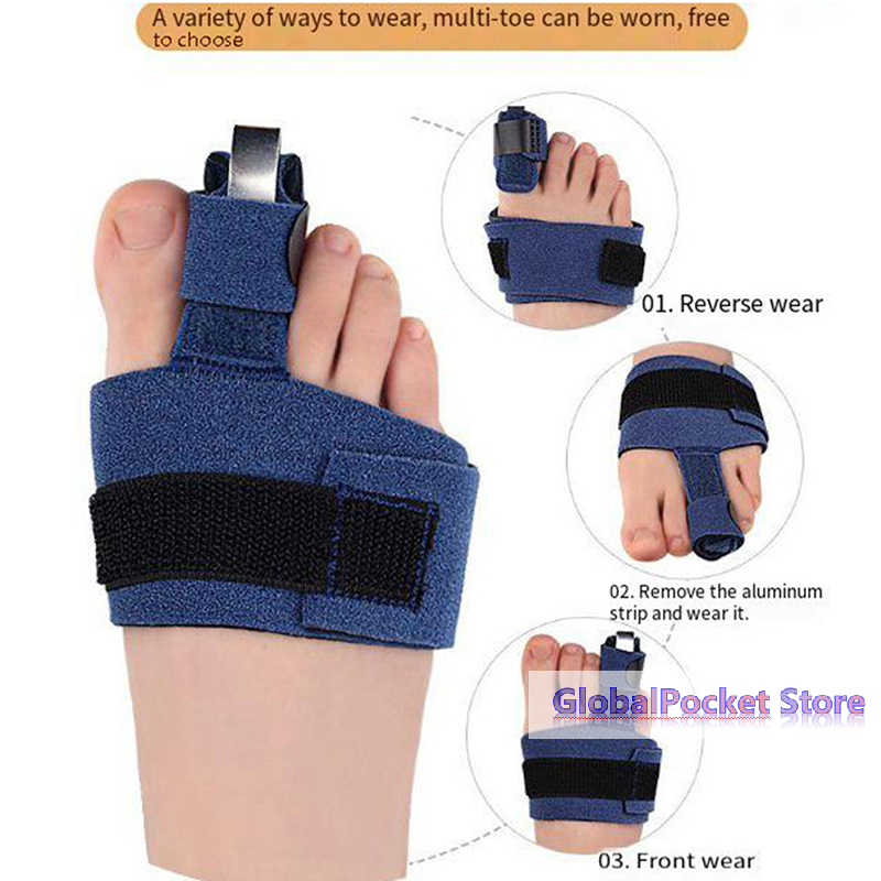 1Pcs Toe Corrector Toe Fractur - مراجعة Ankle Brace Sock وسعره