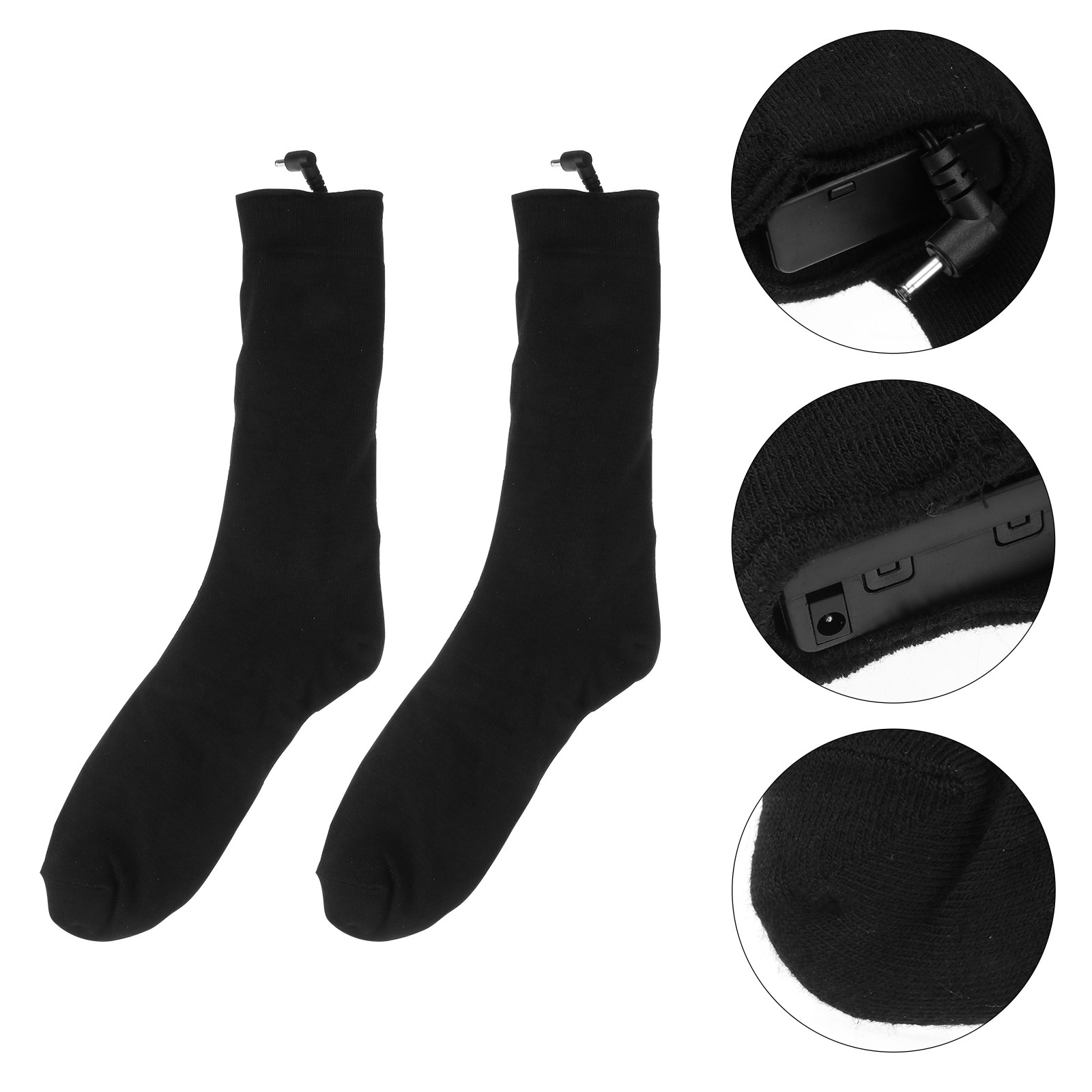 1Pair Battery Heated Socks Ele - مراجعة Thermal Sock Winter وسعره