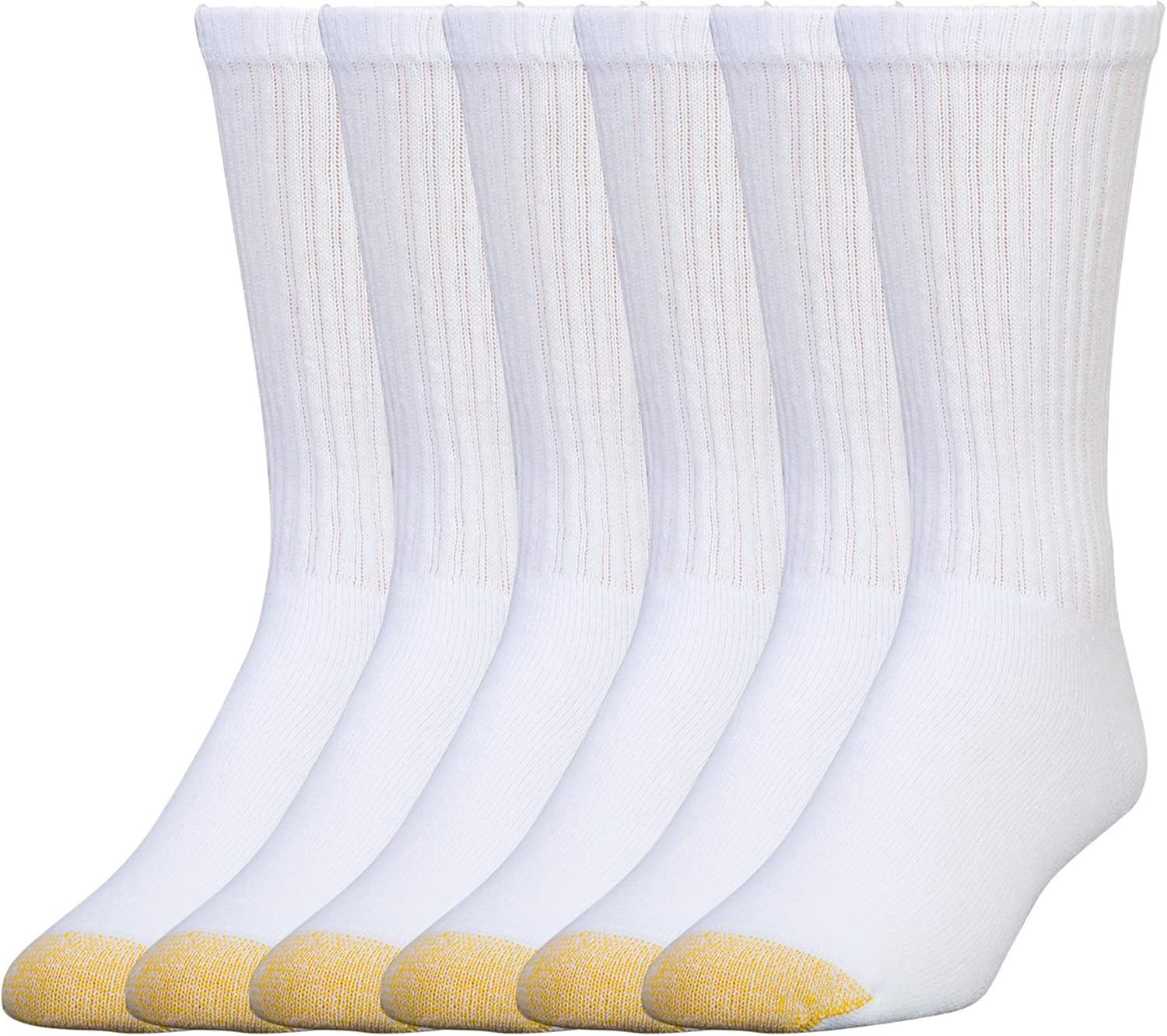 Men's Cotton Crew Athletic Soc - مراجعة Cotton Crew Sock Pack وسعره