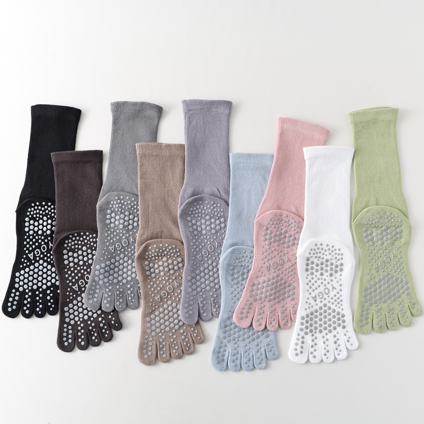 1 Pairs  Woman Yoga Socks Cand - مراجعة Toe Sock Split وسعره