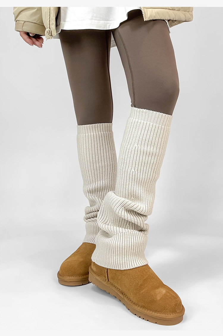 New Women's Leg Warmers Knitte - مراجعة Boot Sock Slouchy وسعره