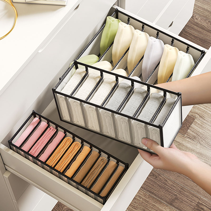 Underwear storage box home war - مراجعة Sock Organizer Tray وسعره