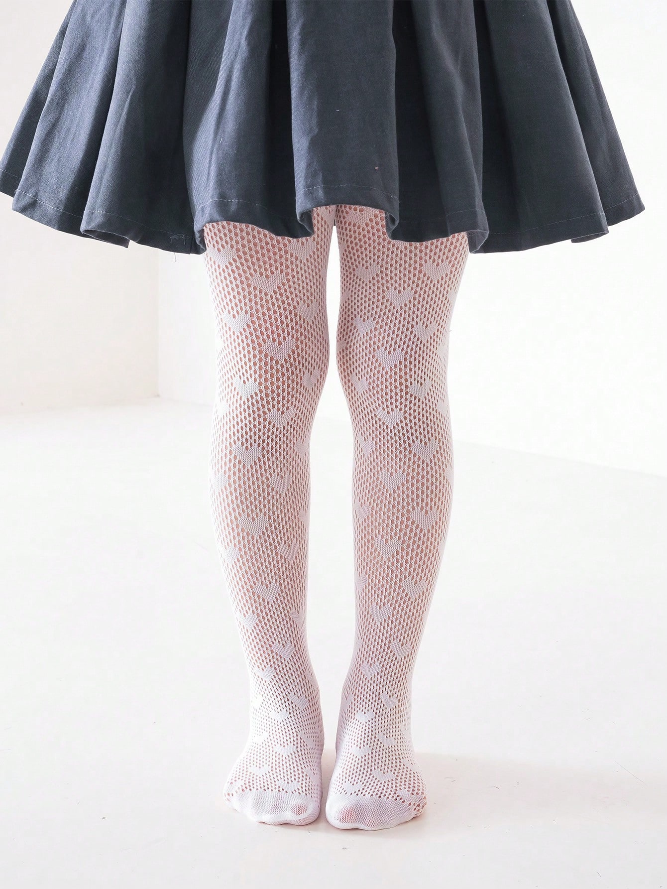 2Pcs Toddler Girls Heart Patte - مراجعة Tights Pantyhose Sheer وسعره