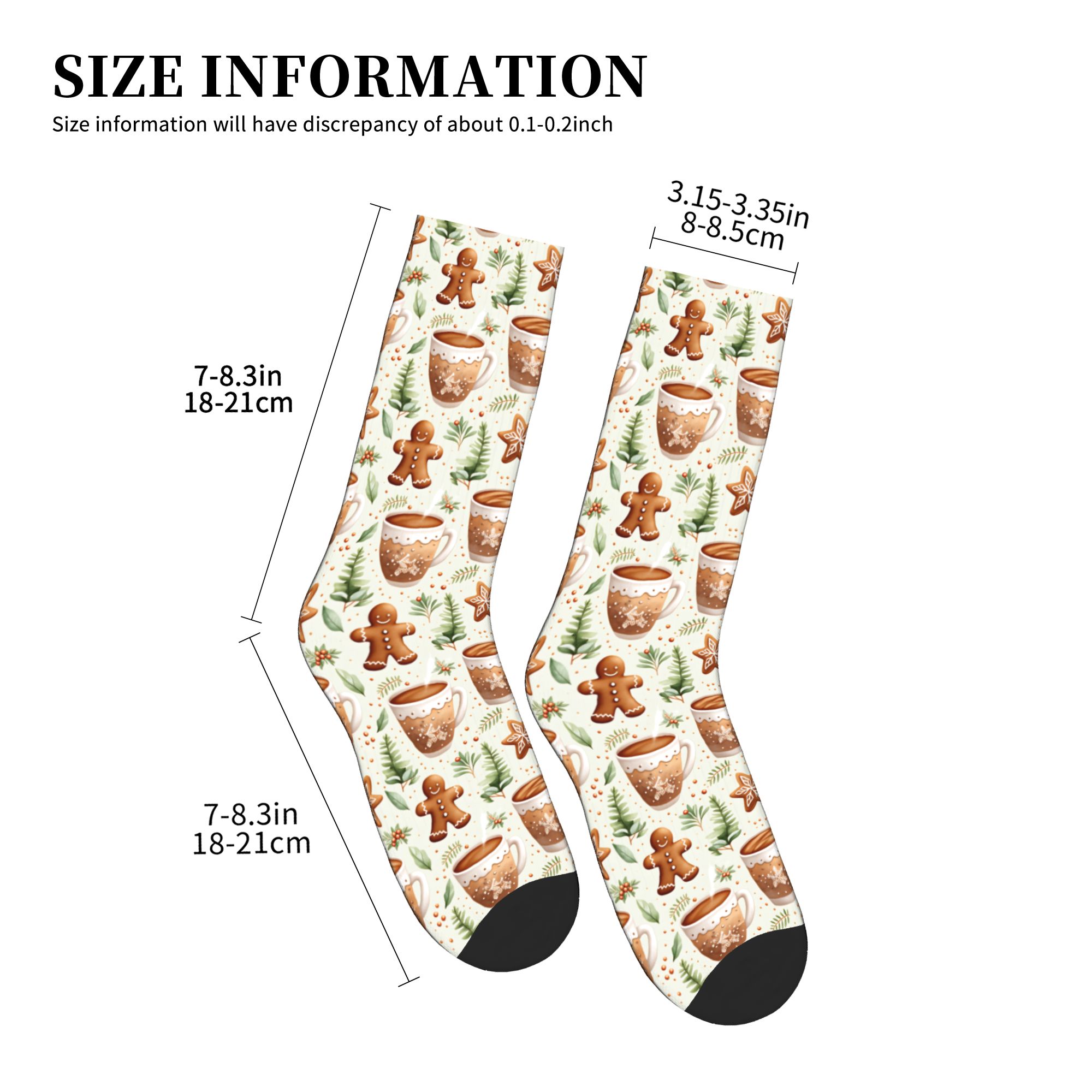 Christmas Gingerbread Man Hot  - مراجعة Dress Sock Men وسعره