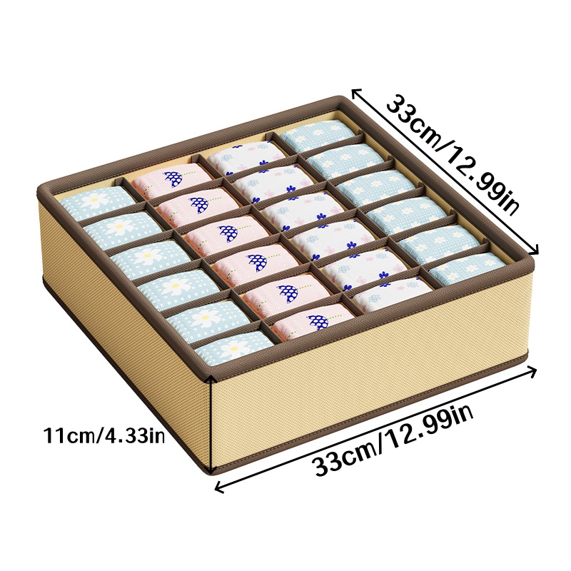 1pc 24grids Cabinet Underwear  - مراجعة Sock Organizer Tray وسعره