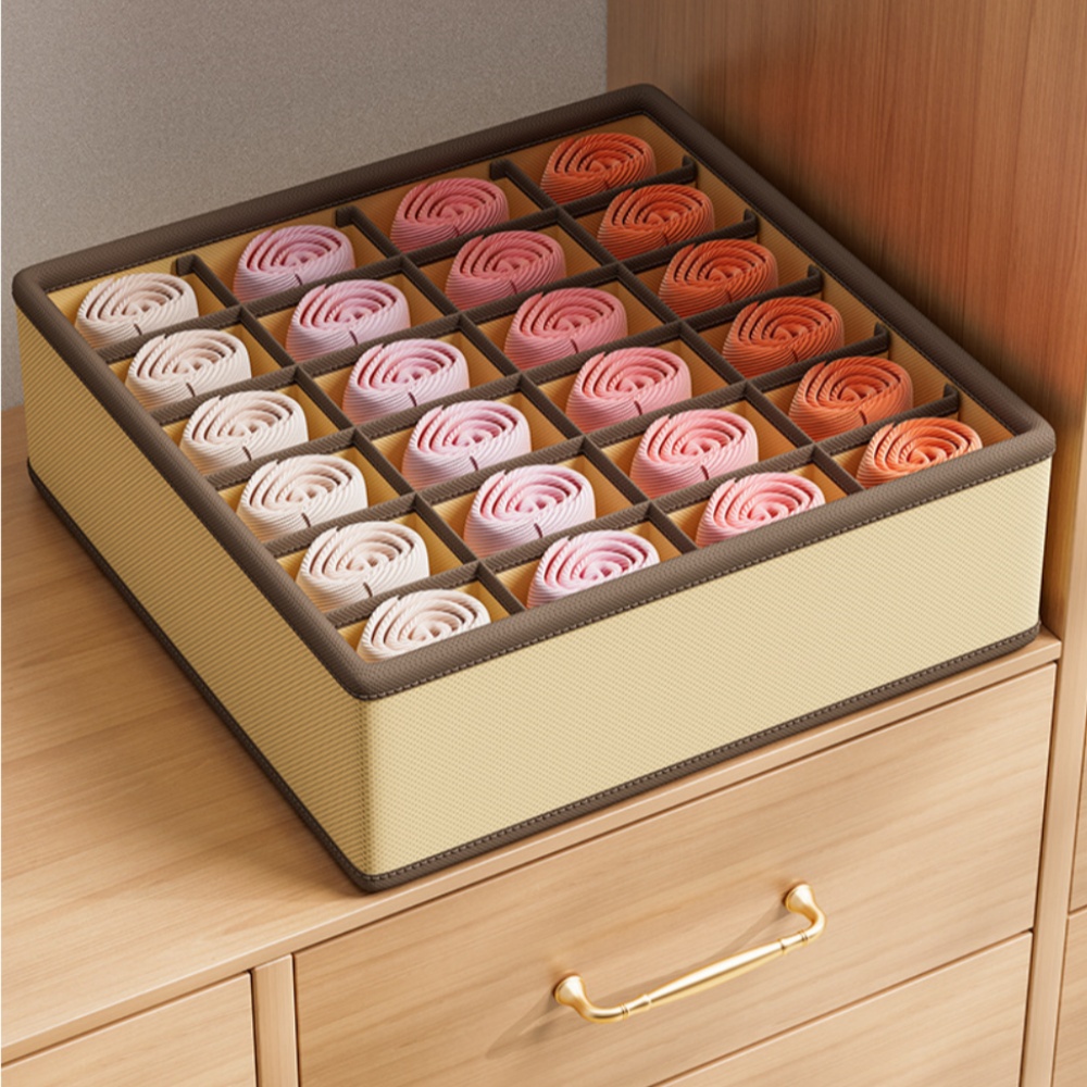 1pc 24grids Cabinet Underwear  - مراجعة Sock Organizer Tray وسعره
