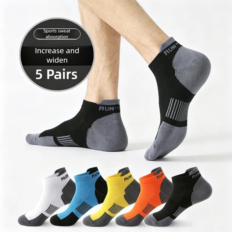 5Pairs Plus Size Thin No Show  - مراجعة No Show Sock Women وسعره