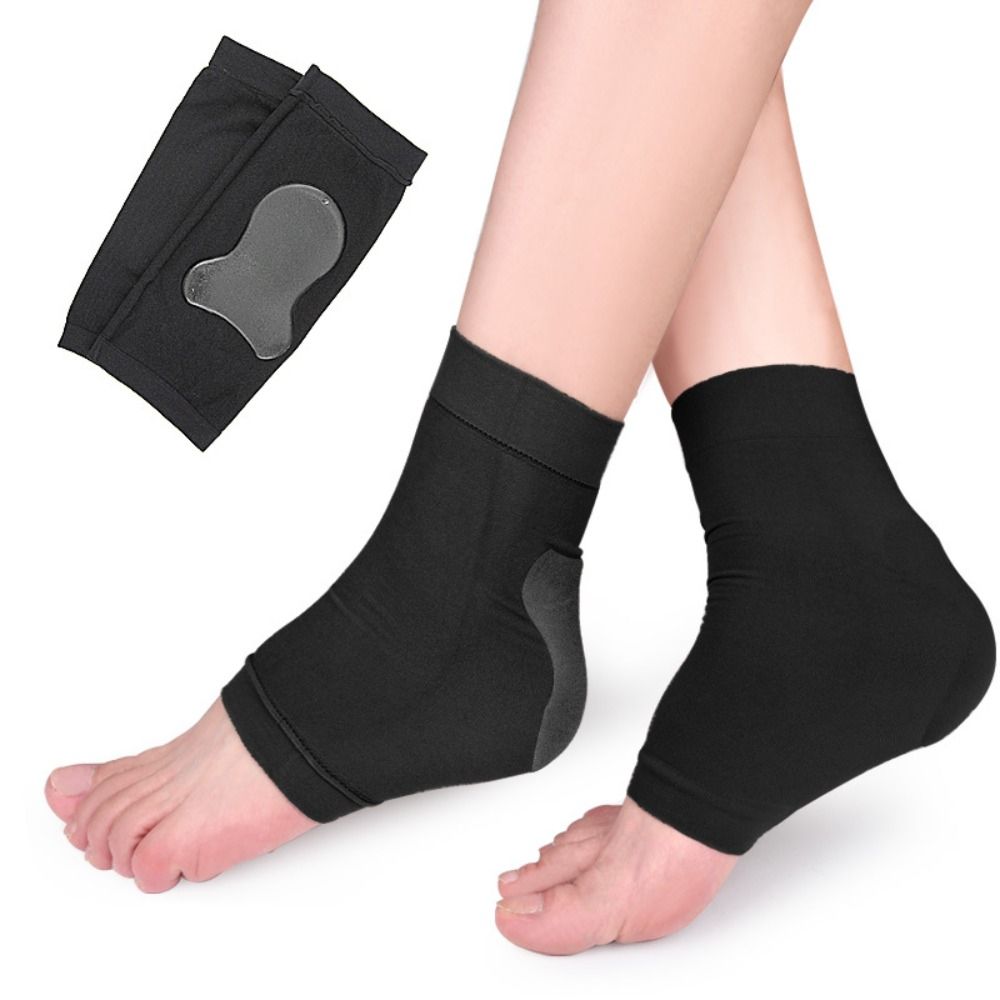 1pair Sports Invisible Silicon - مراجعة Ankle Brace Sock وسعره