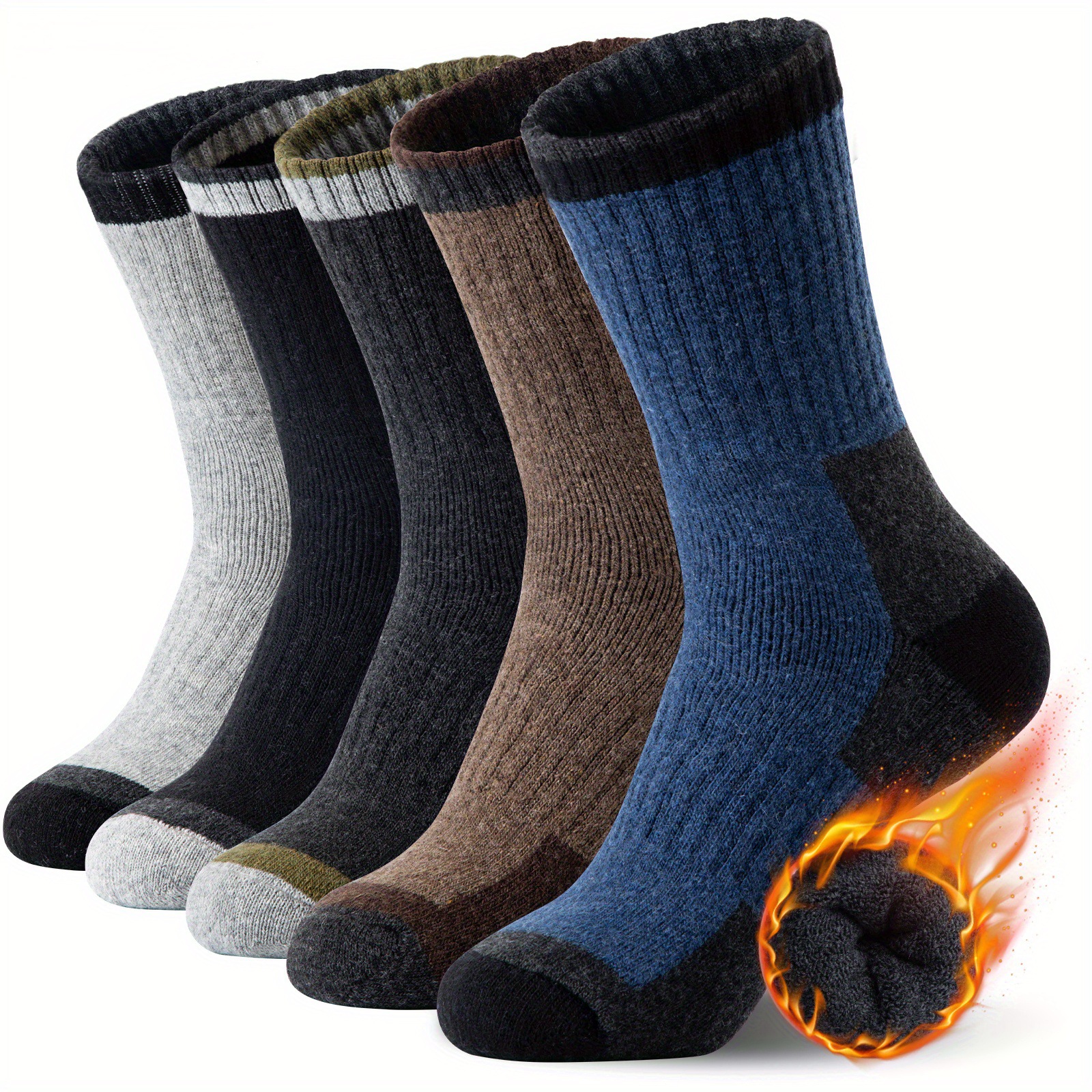 Winter Merino Wool Socks Thick - مراجعة Wool Hiking Sock وسعره