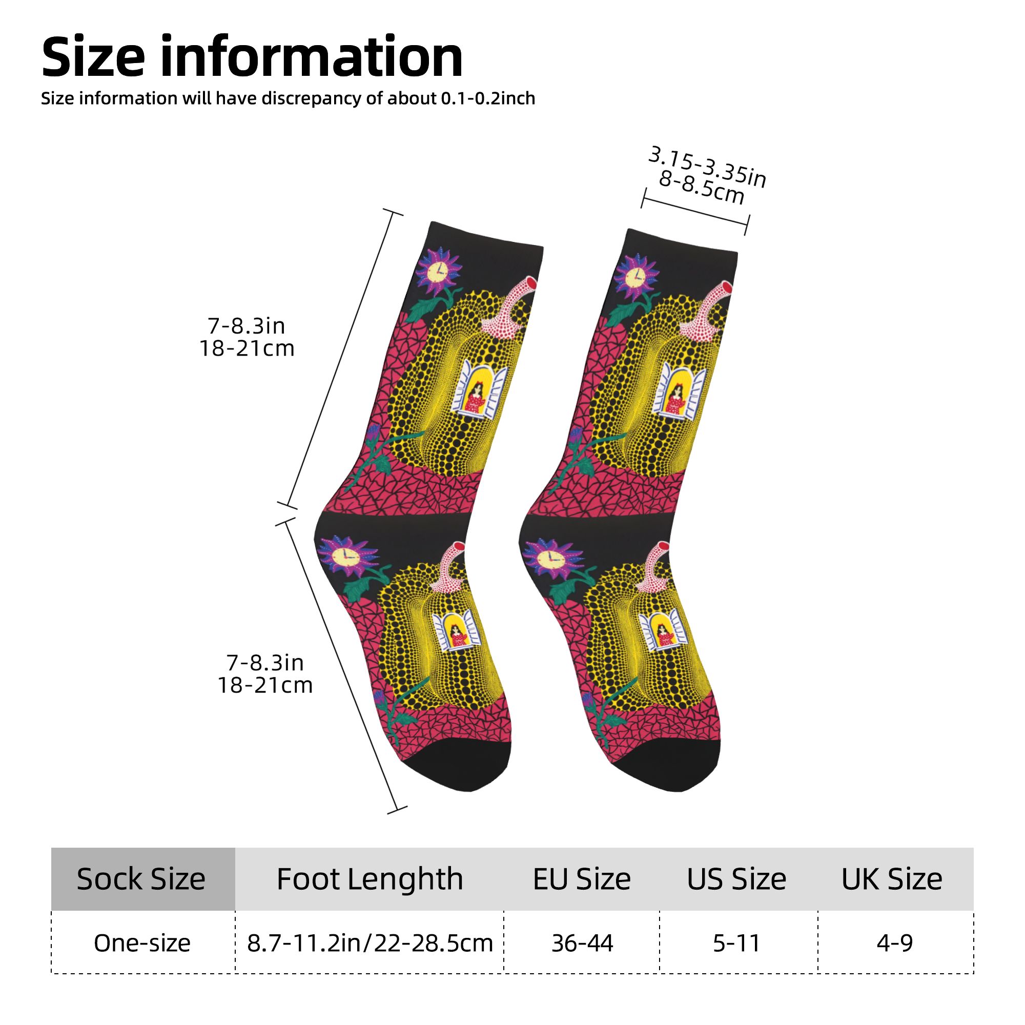 Custom Yayoi Kusama Abstract P - مراجعة Dress Sock Men وسعره