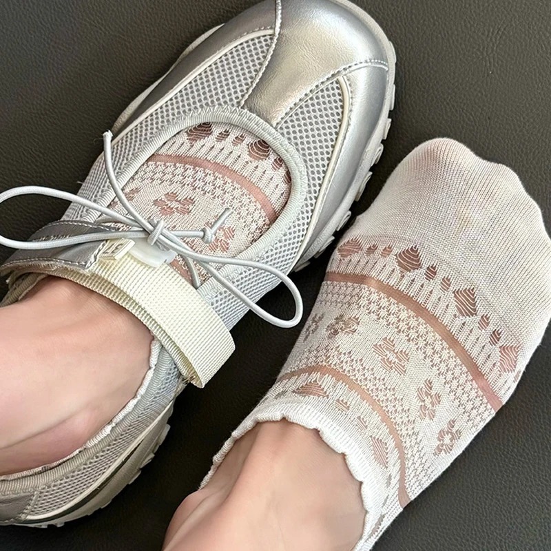 Lace Openwork Ballet Socks for - مراجعة Invisibility Sock Loafer وسعره