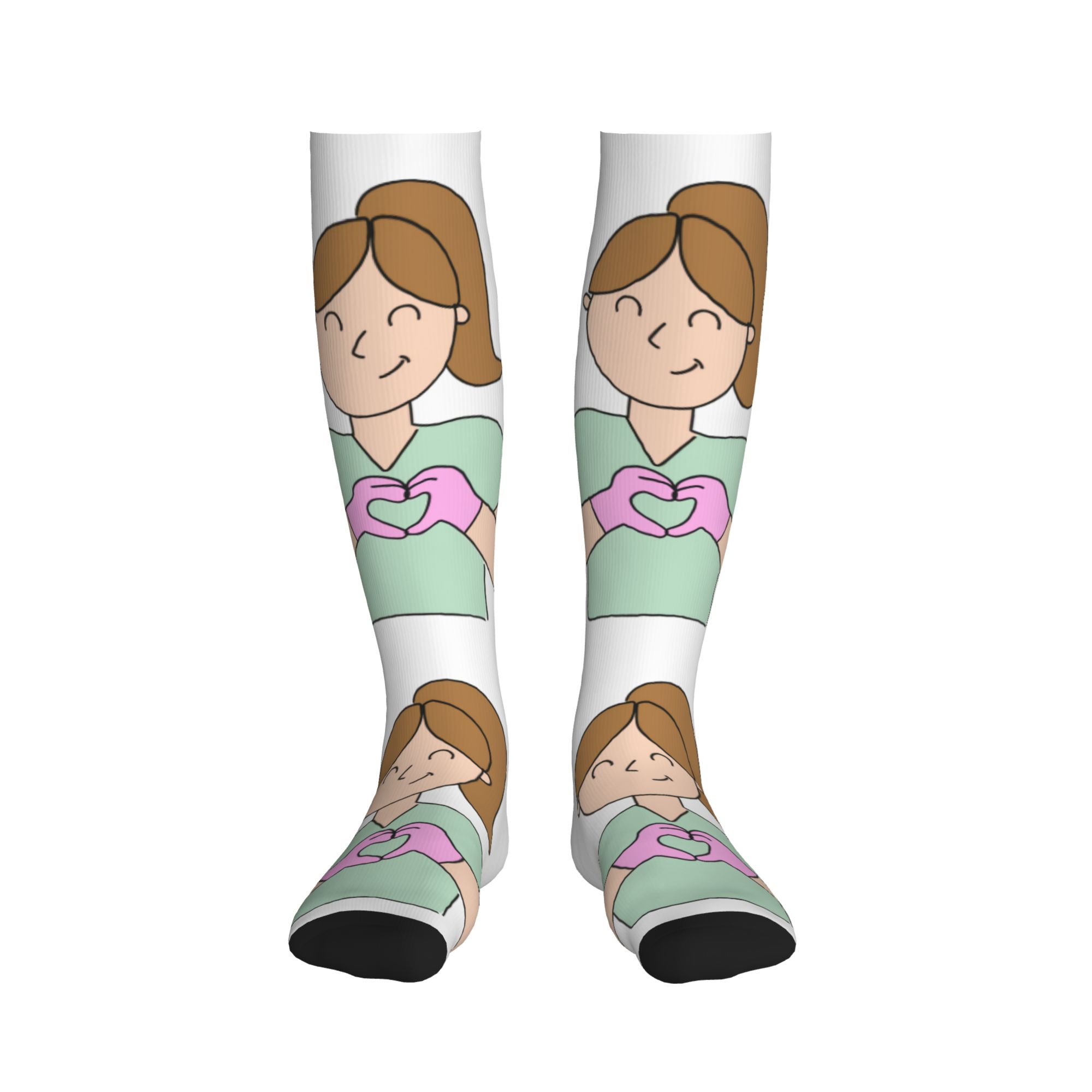 Harajuku Doctor Nurse Medical  - مراجعة Compression Sock Medical وسعره
