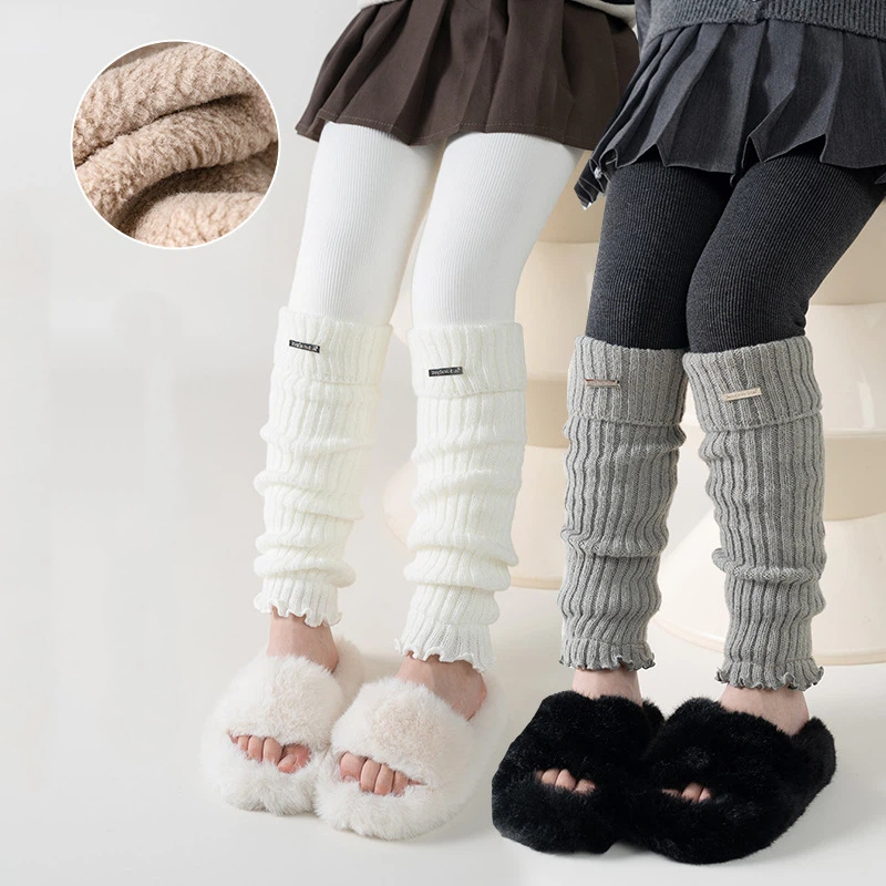 Kids Thermal Thickened Legging - مراجعة Boot Sock Slouchy وسعره