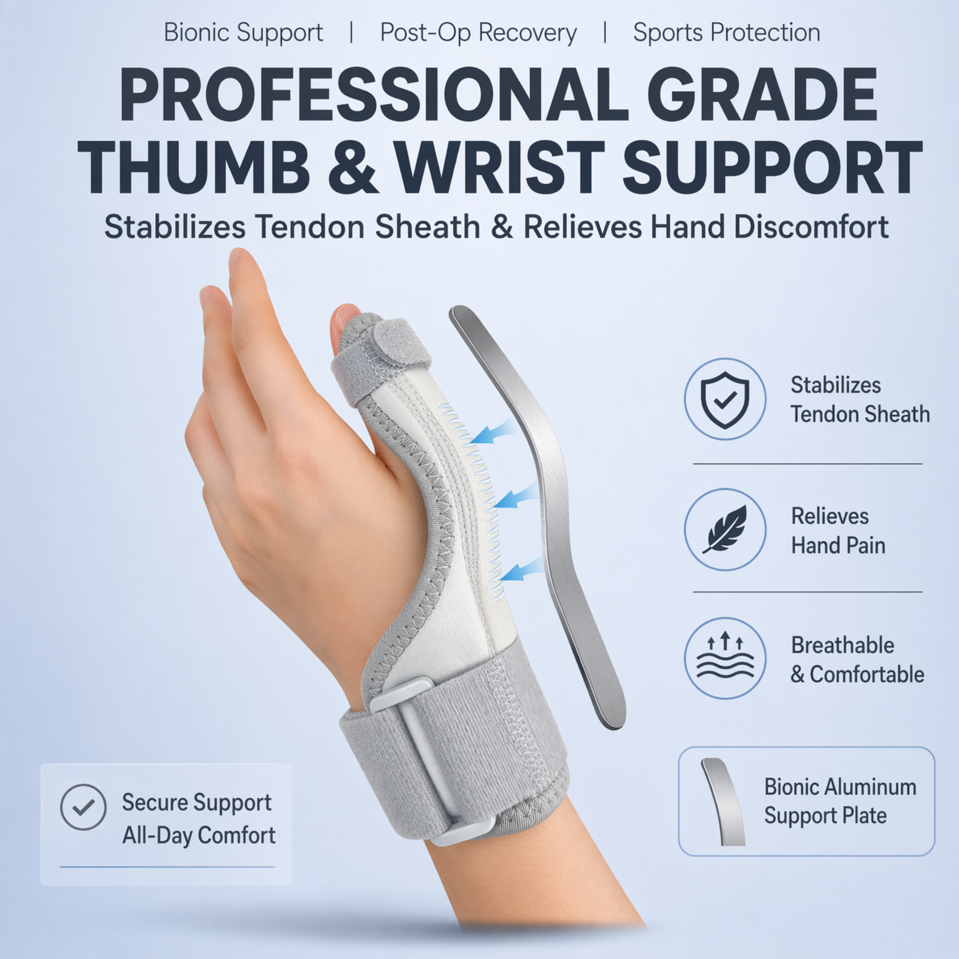 Trigger Thumb Immobilizer Spli - مراجعة Ankle Brace Sock وسعره