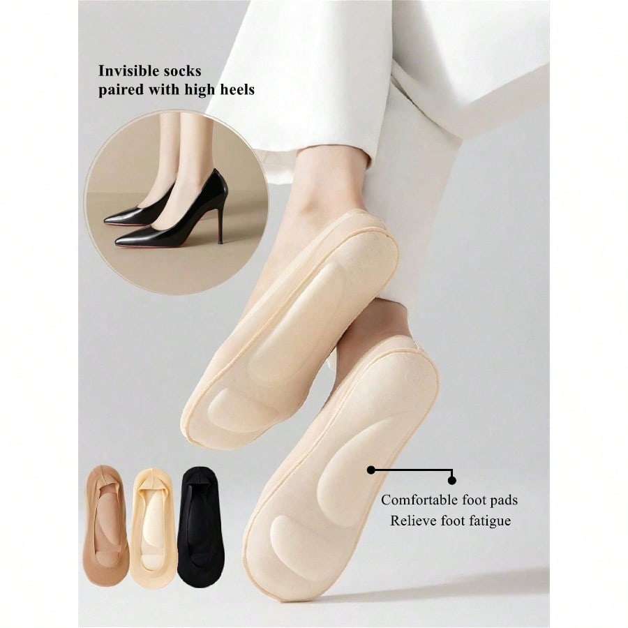 1/3 Pairs Women's Business Cas - مراجعة Invisibility Sock Loafer وسعره