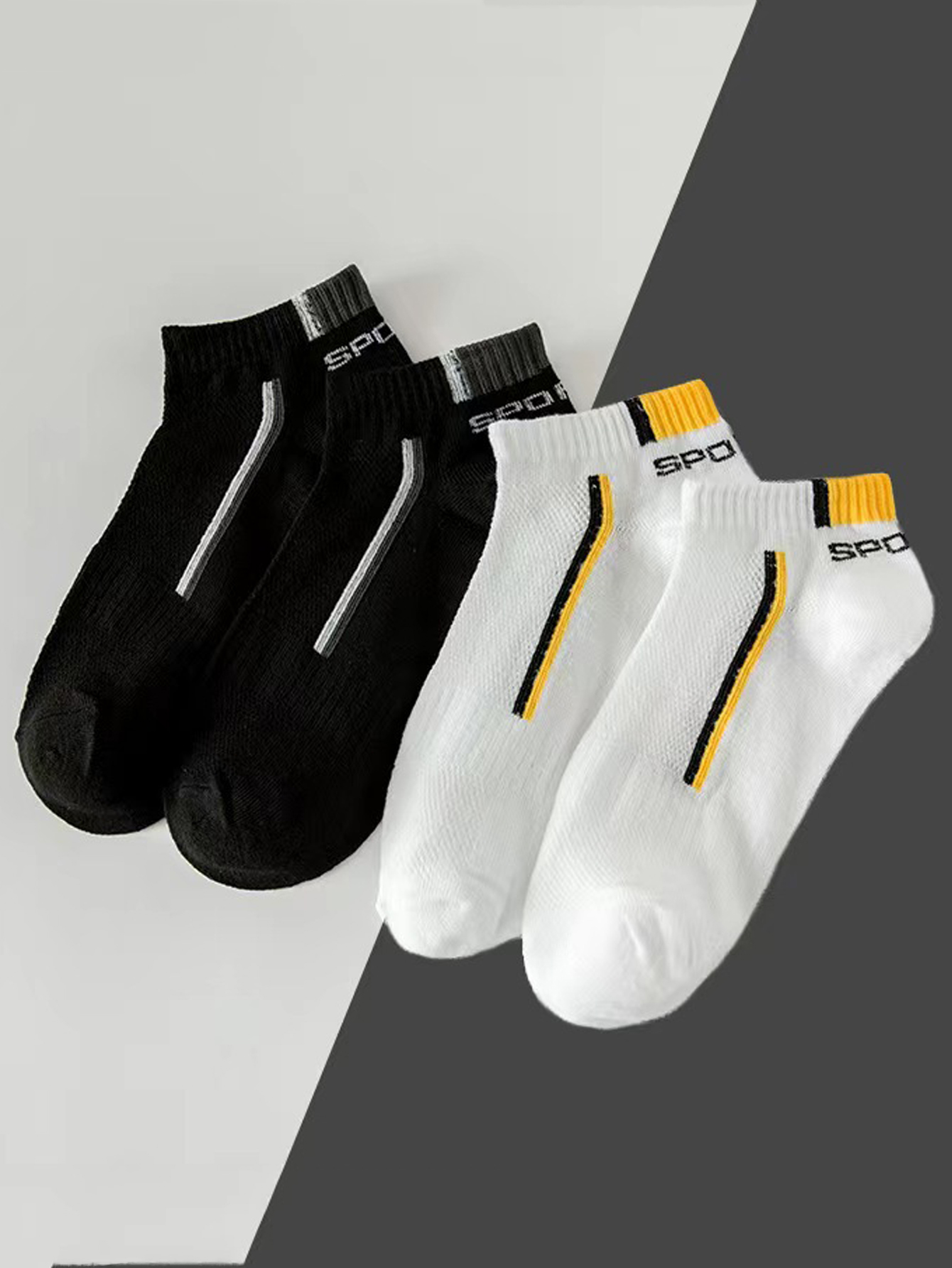5/10/40Pair Men's Anti-Slip An - مراجعة Ankle Sock Low Cut وسعره
