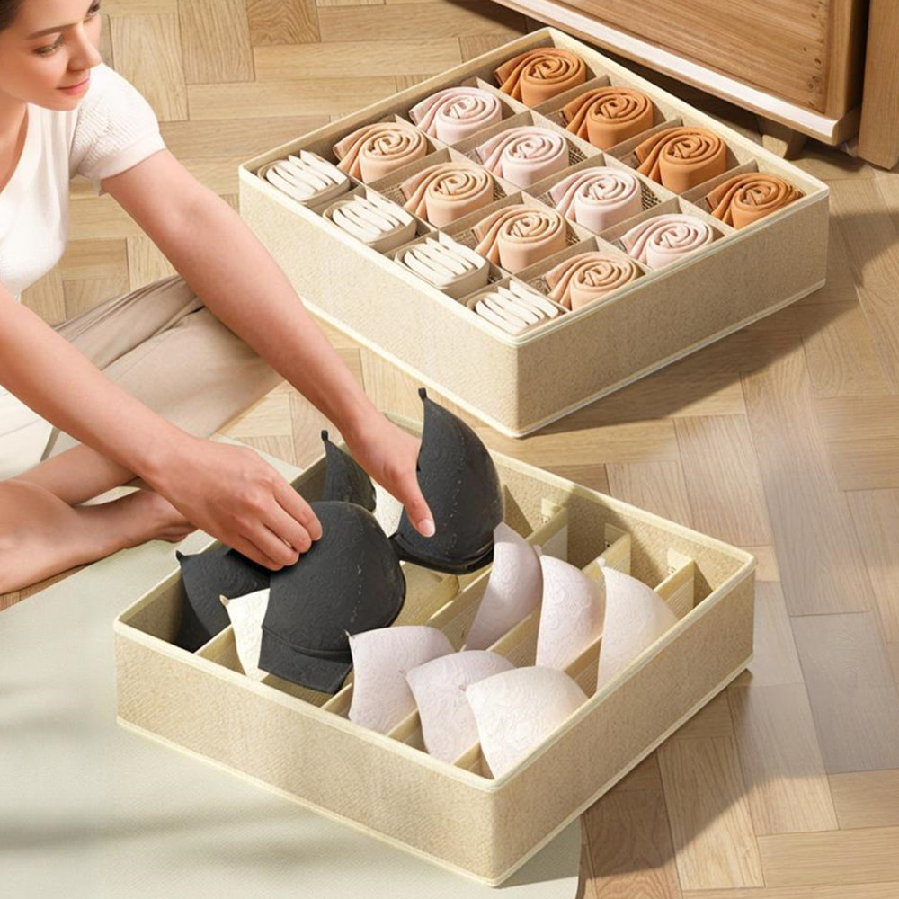 Underwear Storage Box for Bras - مراجعة Sock Organizer Tray وسعره