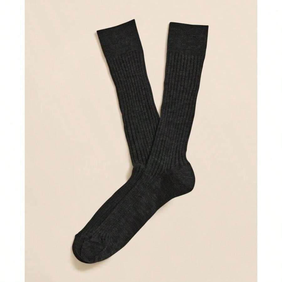 Ribbed Knee High Socks Merino  - مراجعة Knee High Sock Women وسعره
