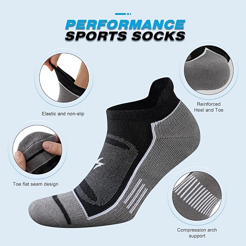 6 Pack Men's Athletic Socks Th - مراجعة Athletic Sock Cushion وسعره