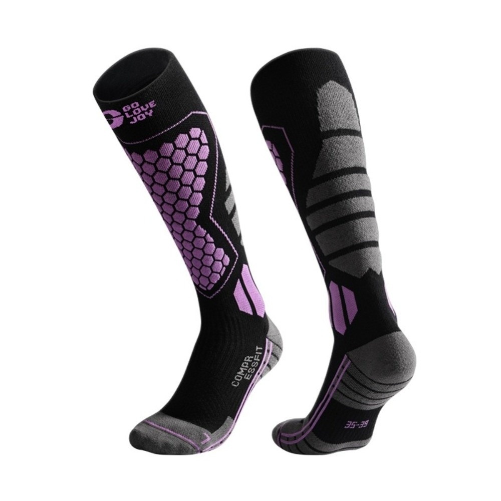 New Thickened Ski Socks Breath - مراجعة Thermal Sock Winter وسعره