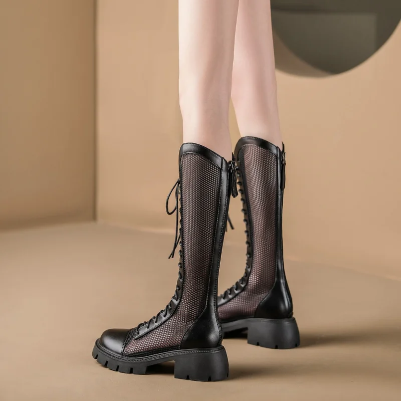 Women Summer Knee-high Mesh Hi - مراجعة Knee High Sock Women وسعره