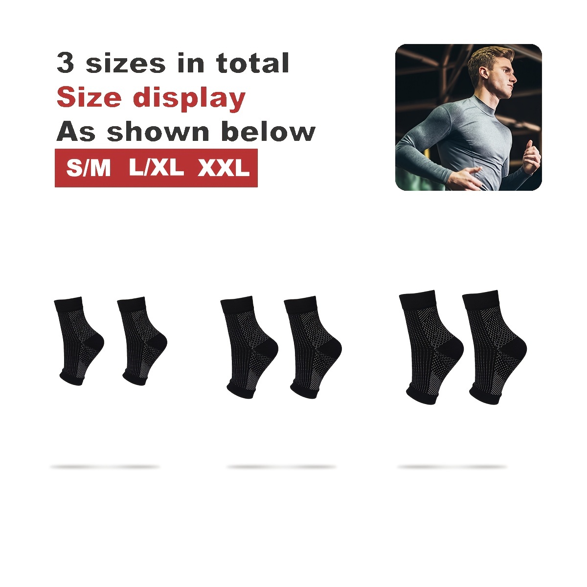 Ankle Support Socks Breathable - مراجعة Ankle Brace Sock وسعره