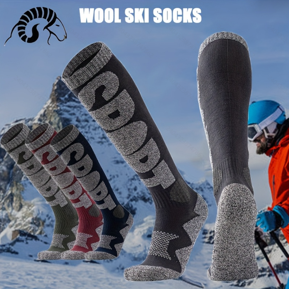 Winter Warm Ski Socks Thickene - مراجعة Wool Hiking Sock وسعره