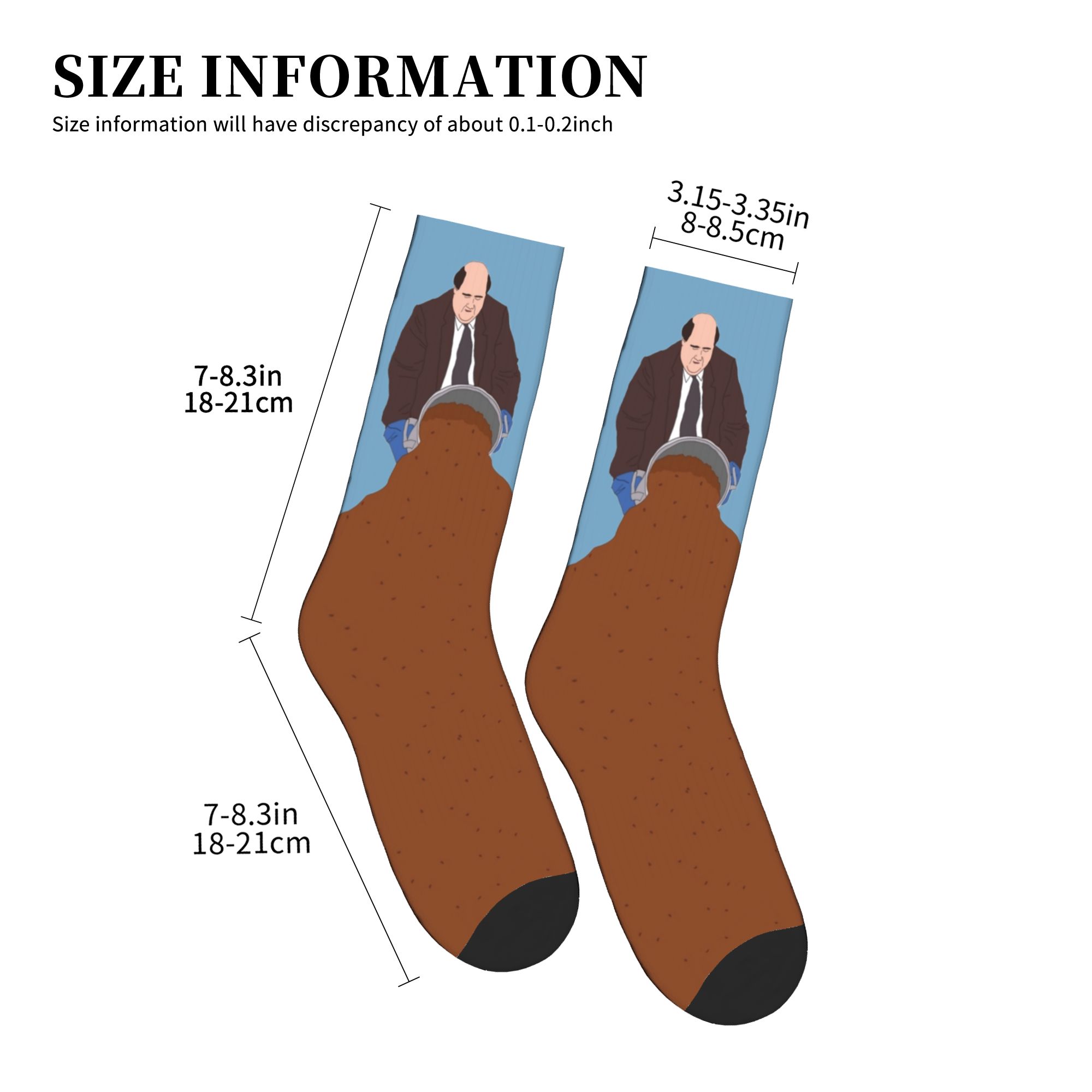 TV Show The Office Kevin's Fam - مراجعة Dress Sock Men وسعره