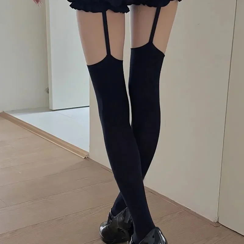 Gothic Cross Gyaru Stockings W - مراجعة Knee High Sock Women وسعره