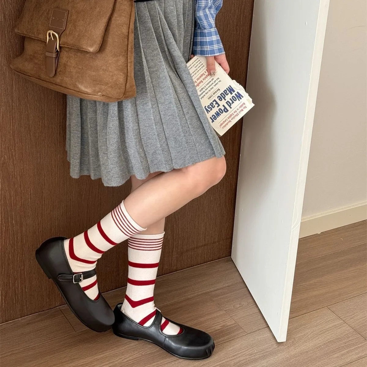 Korean Winter Striped Wool Sil - مراجعة Silk Sock Bamboo وسعره