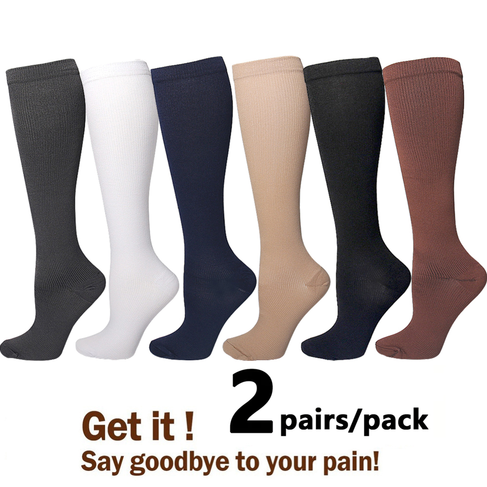 2Pairs Compression Socks Runni - مراجعة Compression Sock Medical وسعره